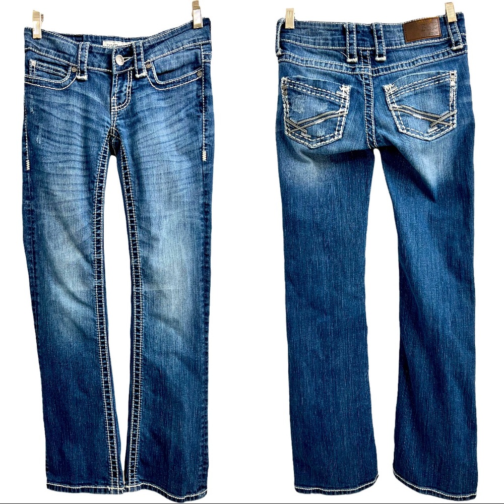 BKE Stella Low Rise Bootcut Stretch Jeans Size 25
